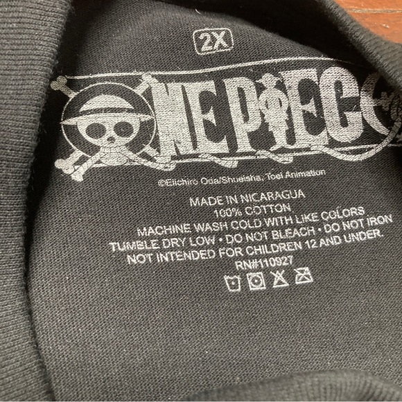Brand new without tag Toei Animation One Piece Fire First Ace Portgas D. Ace Tee - Picture 2 of 4